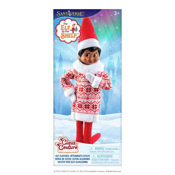 The Elf on the Shelf® Claus Couture® Sweater Dress