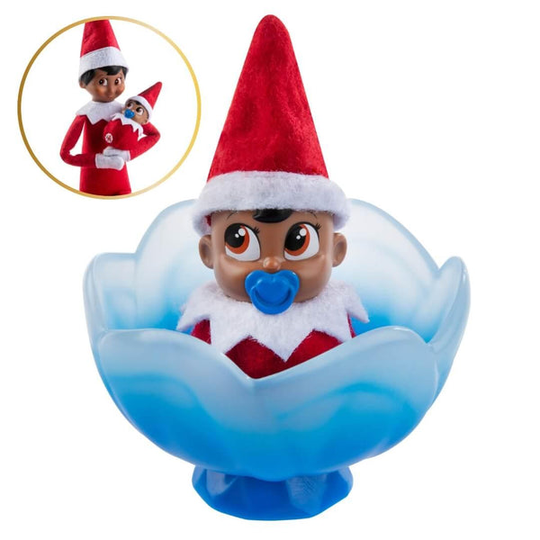 The Elf on the Shelf® Frost Pips™ Mini Blooms | Elf Baby (Boy with Brown Eyes)