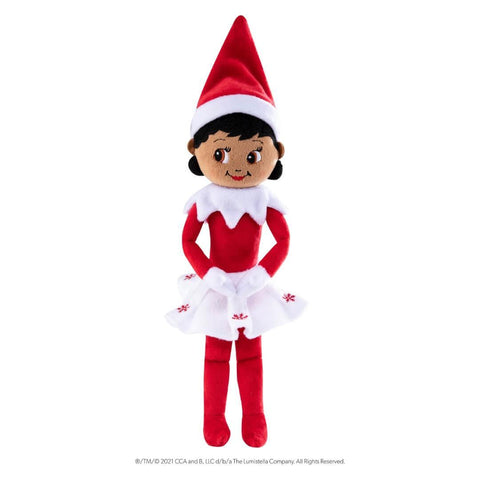 The Elf on the Shelf® Plushee Pals® Snugglers 12" Girl Brown Eyes