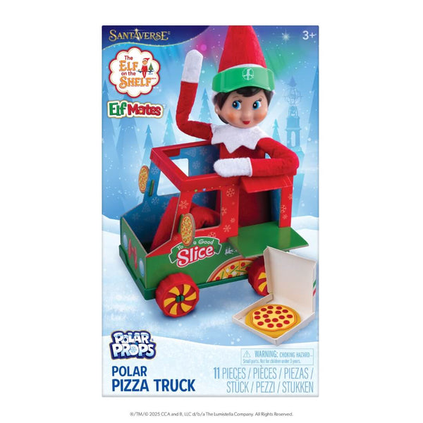 The Elf on the Shelf® Polar Props™ Polar Pizza Truck
