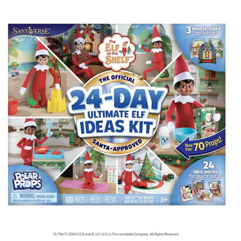 The Elf on the Shelf® Polar Props™ 24-Day Ultimate Elf Ideas Kit