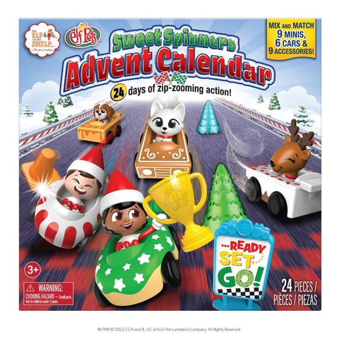 The Elf on the Shelf® Sweet Spinners Advent Calendar
