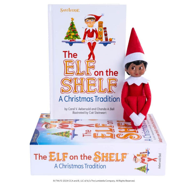 The Elf on the Shelf®: A Christmas Tradition - Girl Brown Eyes