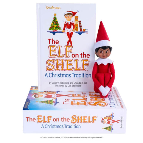 The Elf on the Shelf®: A Christmas Tradition - Girl Brown Eyes
