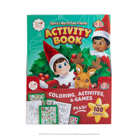 Santa's North Pole Friends Activity Book - Elf on the Shelf Ireland 